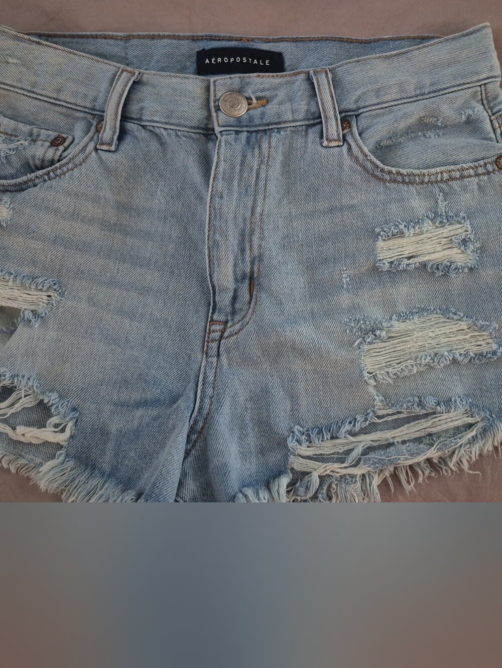 Vintage High-rise Jean Shorts